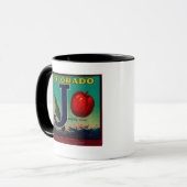 Joslyn Apple Crate Label Tasse (Vorderseite Links)