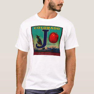 Joslyn Apple Kisten-Aufkleber T-Shirt