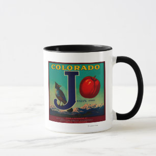 Joslyn Apple Kisten-Aufkleber Tasse