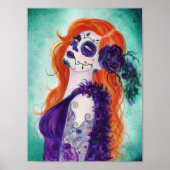 Joslyn Day of the Dead Poster Print By Renee (Vorne)