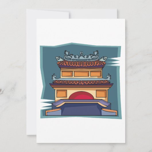 Joss House Einladung (Vorderseite)