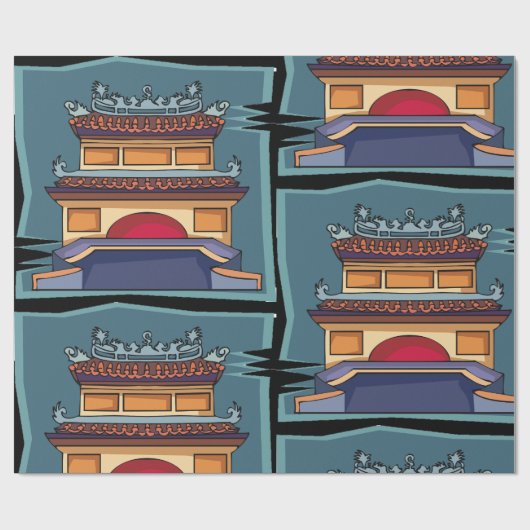 Joss House Geschenkpapier (Flach)