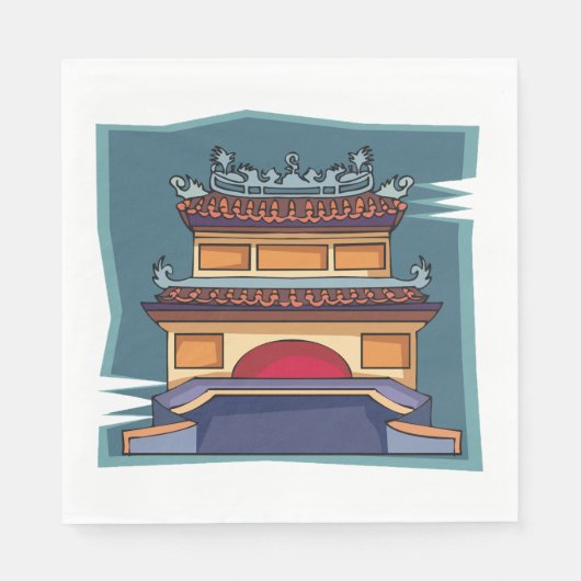 Joss House Serviette (Vorderseite)