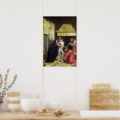 Josse Lieferinxe Saint Sebastian Cured von Irene Poster (Küche)