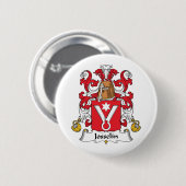 Josselin Familienwappen Button (Vorne & Hinten)