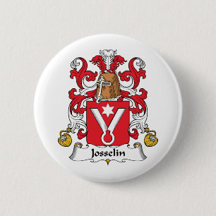 Josselin Familienwappen Button