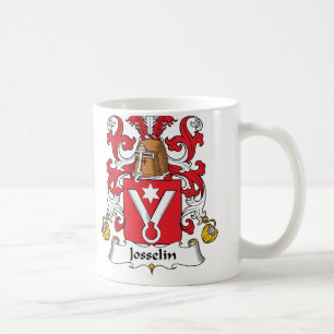 Josselin Familienwappen Kaffeetasse