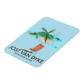 jost van dyke Britische Jungfrau Islands. Magnet (Linke Seite)