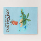 jost van dyke Britische Jungfrau Islands. Puzzle (Horizontal)