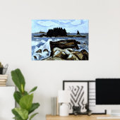 Jotham's Island (jetzt Fox), vor Indian Point Poster (Heimbüro)