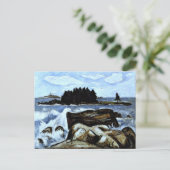 Jotham's Island (jetzt Fox), vor Indian Point Postkarte (Stehend Vorderseite)