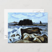 Jotham's Island (jetzt Fox), vor Indian Point Postkarte (Vorne/Hinten)