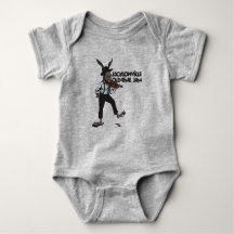 JOTJ Fiddle Rabbit Babybodysuit