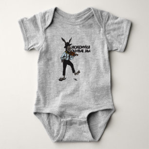 JOTJ Fiddle Rabbit Babybodysuit Baby Strampler