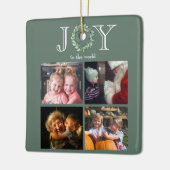 Joto the World 4 Fotos Personalisiert Keramikornament (Links)