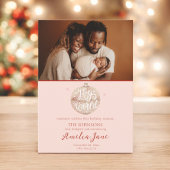 Joto the World Christmas Birth Announcement Einladung