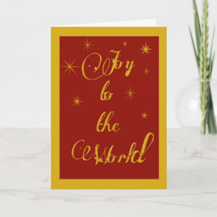 Joto the World Christmas Card Feiertagskarte