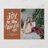 Joto the World Christmas Carol Terracotta Foto