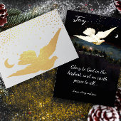 Joto the World Christmas Holiday Real Gold Folienkarte