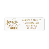 Joto the World Christmas Holidays Gold Script (Vorne)