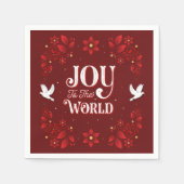 Joto the World Christmas Party Paper Napkins Serviette (Vorderseite)