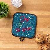 Joto the World Christmas Potholder Geschenk! Topflappen (Oben Unten)