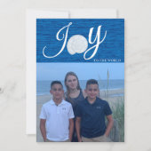 Joto the World Foto Collage Weihnachtskarte Einladung (Vorderseite)