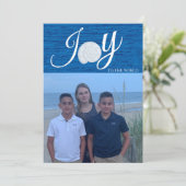 Joto the World Foto Collage Weihnachtskarte Einladung (Stehend Vorderseite)