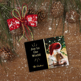 Joto the World Foto Foil Holiday Postcard Folien Feiertagspostkarte