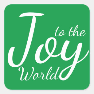 Joto the World Green Christmas Sticker