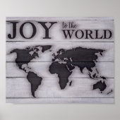 Joto the World Map Print Poster (Vorne)