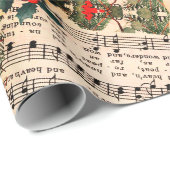 Joto the World Sheet Music Wrapping Paper Geschenkpapier (Rolleneckpunkt)