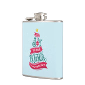 Joto the World Weihnachtsziffer Typografie Flachmann (Links)