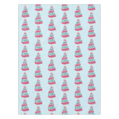 Joto the World Weihnachtsziffer Typografie Tischdecke (Vorderseite)