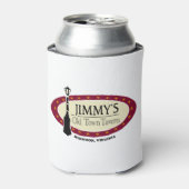 JOTT-Logo MEDIUMwhiteletter kann kühler Dosenkühler (Kanne Vorderseite)