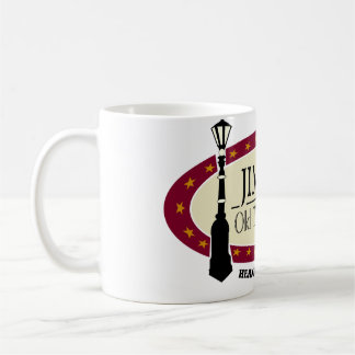 JOTT-Logo MEDIUMwhiteletter Zwei-Tonen-Kaffee-Tass Kaffeetasse