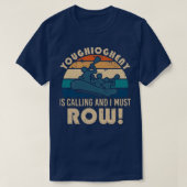 Joughioghenisches Rafting T-Shirt (Design vorne)