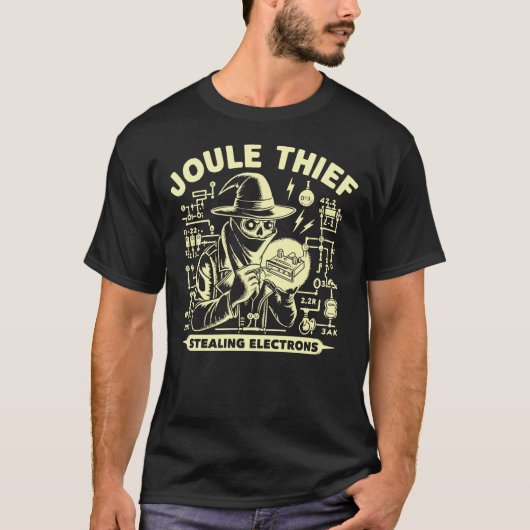 Joule Thief Funny Electronics Geek T-Shirt (Vorderseite)