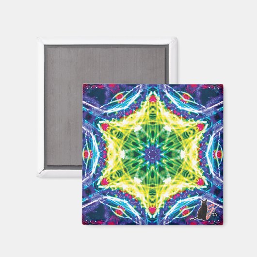 Joules Kaleidoscope Magnet (Vorderseite/Rückseite)