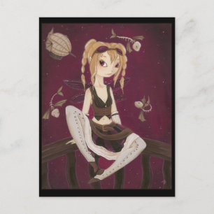 Jouney - Steam punk Fairy Post Card Postkarte