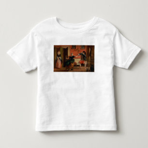 Jourdain zäunt sein Mädchen ein Kleinkind T-shirt