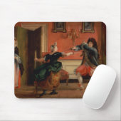 Jourdain zäunt sein Mädchen ein Mousepad (Mit Mouse)