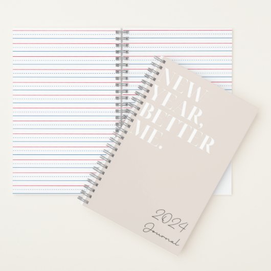 Journal "Besseres Ich 2024" Notizblock (Innen)