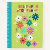 Journal, Custom 8.5" x 11" Spiral Notebook Notizblock (Vorderseite)