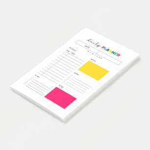 Journal "Daily Planner" Post-it Klebezettel