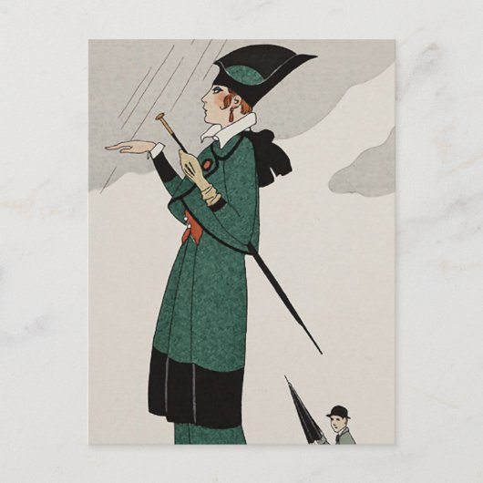 Journal des Dames et des Modes 6 Postkarte (Vorderseite)