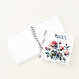 Journal Die besten Momente Rosen Var03 Notizblock