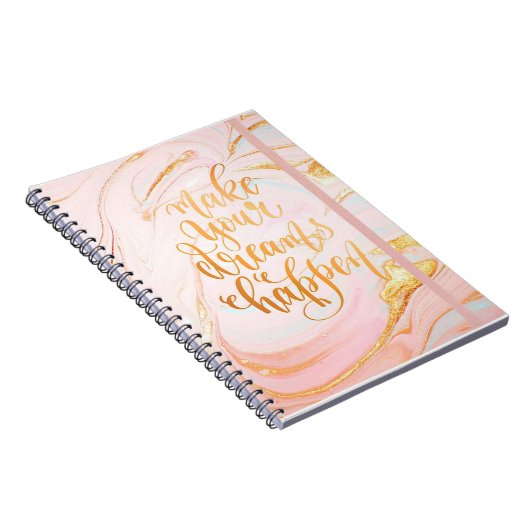 Journal - Dot Grid Hard Cover Notebook, Premium Notizblock (Rechte Seite)