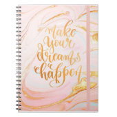 Journal - Dot Grid Hard Cover Notebook, Premium Notizblock (Vorderseite)