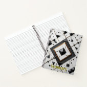 Journal für geometrisches Design / Notebook Notizblock (Innenseite)